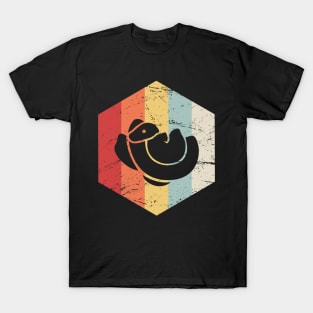 Retro 70s Ball Python Icon T-Shirt